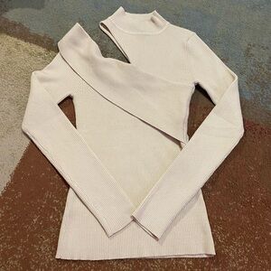 *NWT* do+be tan mockneck sweater top